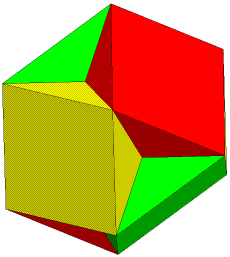 3 square prisms